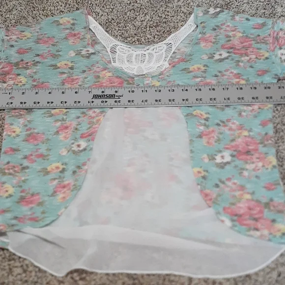 Open-back Floral Sweater - Picture 5 of 7